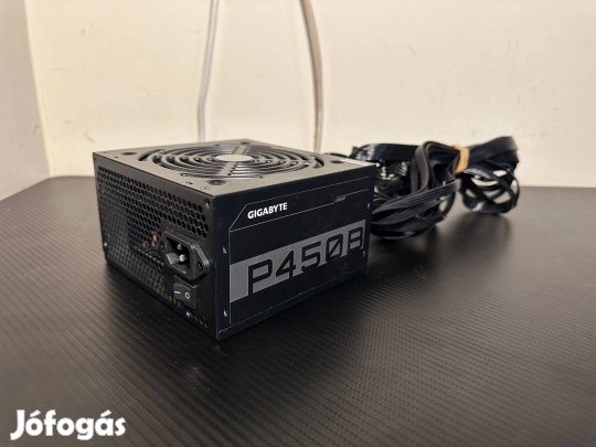 Garanciális Gigabyte P450B 450W 80 PLUS Bronze tápegység