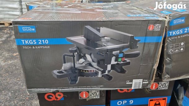 Garanciális, két funkciós fűrészgép, 2in1 rövidítő és gérvágó fűrész