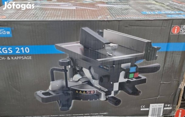 Garanciális, két funkciós fűrészgép, gérvágó és asztali körfűrész