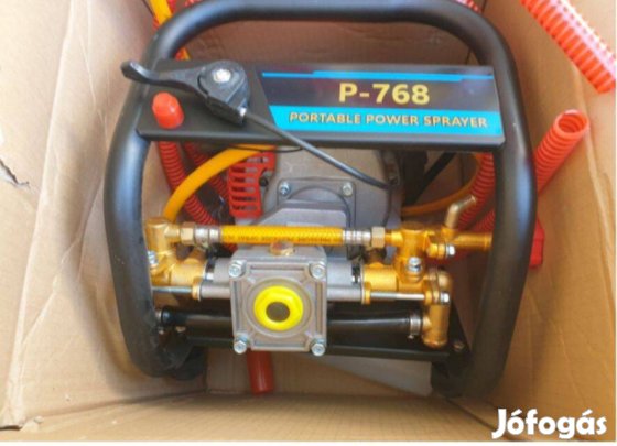 Garanciális, telepíthető 1, 4Le benzinmotoros hordó permetezőgép