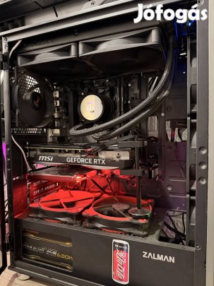 Garanciás AM5 Gamer gép / R7 7800X3D + Rtx 4070 