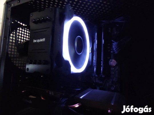 Garanciás Gamer PC ! Ryzen 5 5500 /16GB RAM /RX 6600XT 8GB OC/ SSD 1T