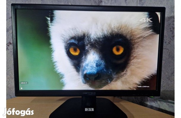 Garanciával !Hannspree Hannsg HE225Dpb FHD. LED Mon.Számla Patika Áll