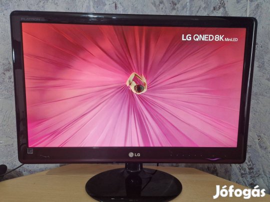 Garanciával! LG E2350V-PN Full HD LED Monitor Szép Állapot/Számla