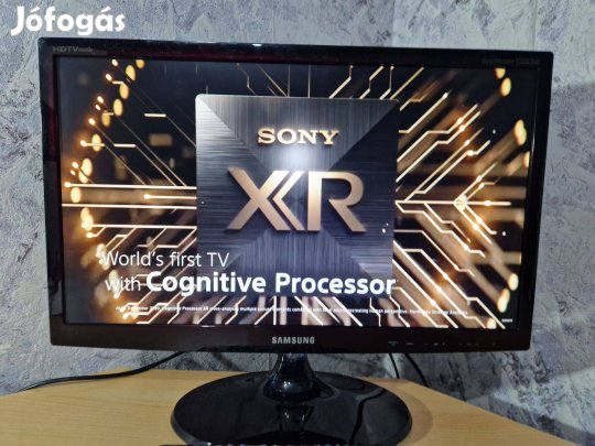 Garanciával! Samsungt22B350EW HDTV+ LED Monitor 55cm Szép Áll./Számla