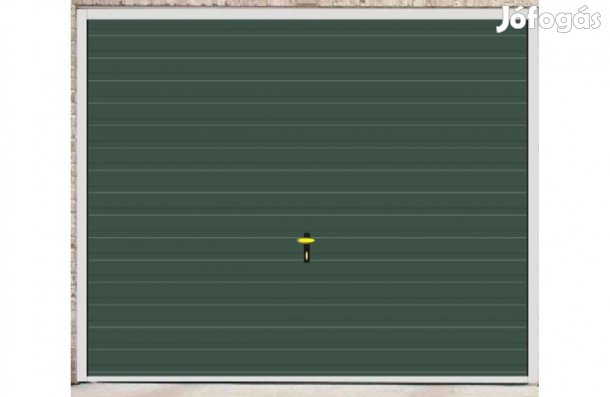 Garázskapu KL billenő T7/ VB MATT s zöld, Fny250/222 ingyenes szállítá