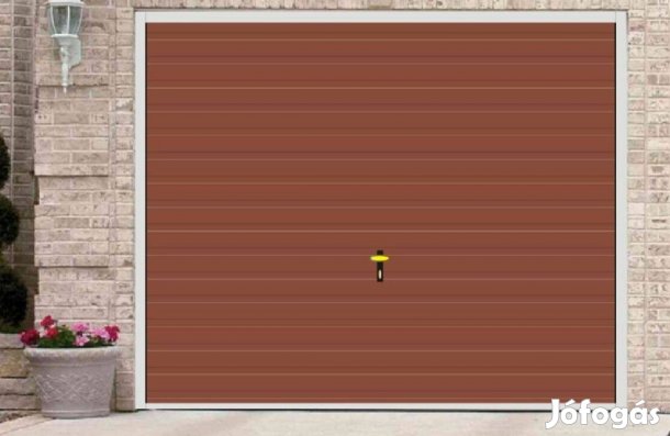 Garázskapu KL billenő, MATT v. barna, VBT7/, 250 /220 széles x magas,