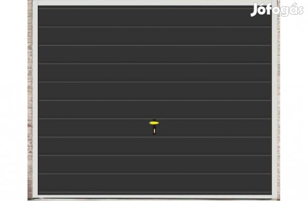 Garázskapu KL billenő. M. fekete, Fny250/220 V20 ingyenes szállítás, s