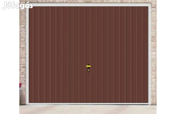 Garázskapu KL billenő matt s. barna, T7függ/, 250 x 220 ingyenes száll