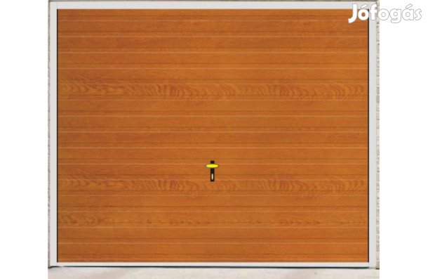 Garázskapu Kló, B,AJ, H, FAE aranytölgy, opciókkal, VBT7 11 cm, SZIG,