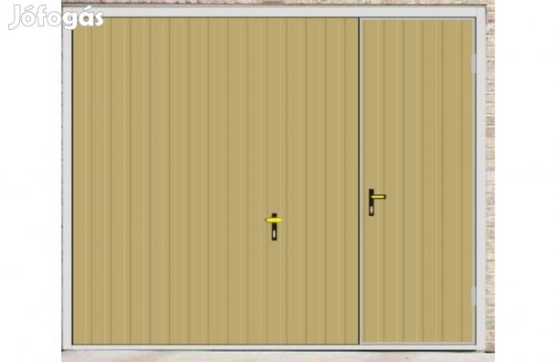 Garázskapu Kló, B,AJ, H, F Homok, SZIG, Szebj, - AK, KM, 250/220 falny