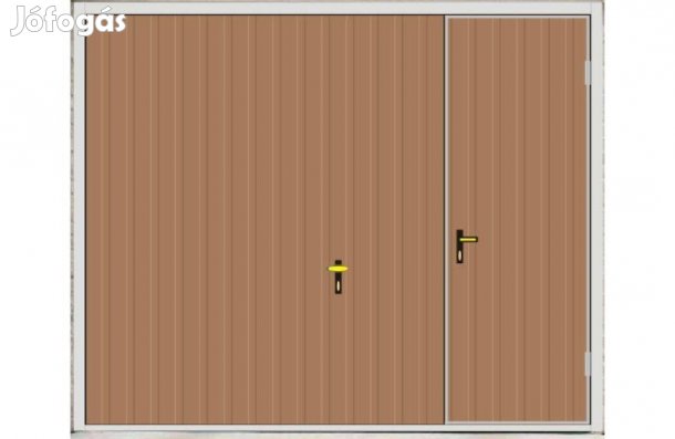 Garázskapu PR billenő winchester tölgy faerezetű, sok opcióval,, szemé
