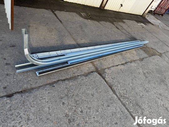 Garázskapu szekcionált új vasalat csomag panel nélkül 2240 magas kapuh