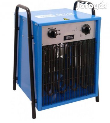 Garázsok, csarnokok fűtéséhez, erős 15 kW-s elektromos fűtőberendezés