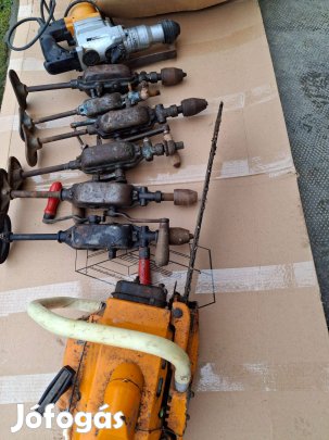 Garázsvásár 3 amerikáner, láncfűrész, ütve fúró alkatrésznek