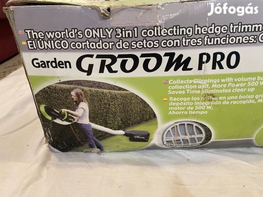 Garden Groom Pro 3-in-1 Elektromos Sövényvágó Új, dobozában!