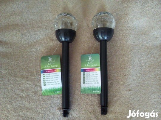 Garden of Eden napelemes kerti lámpa, leszúrható szolár lámpa