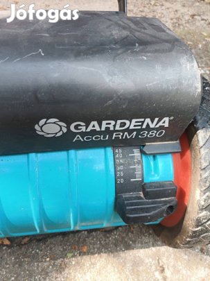 Gardena RM 380 akkumulátoros suhanó fűnyíró késhenger szélessége 38 cm