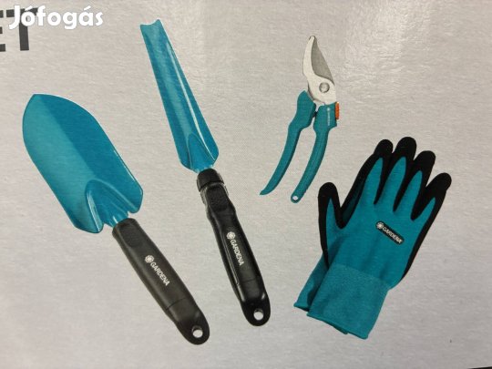 Gardena kerti készlet, metszőolló, lapátok