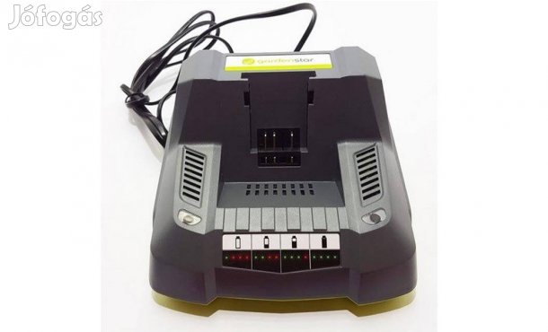 Gardenstar akkutöltő töltő 40 Voltos akkuk töltésére, új, bontatlan