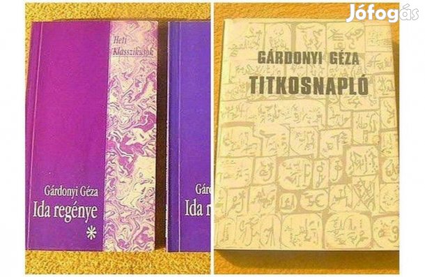 Gárdonyi Géza: Ida regénye I-II. - Titkosnapló