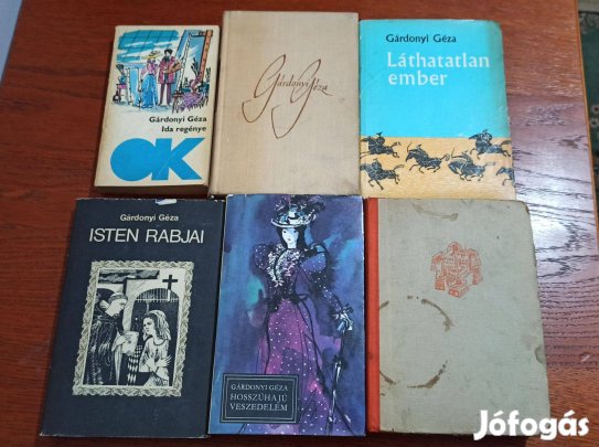 Gárdonyi Géza könyvcsomag / 6 db könyv