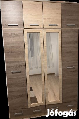 Gardrób+TV-állvány+Éjjeliszekrény