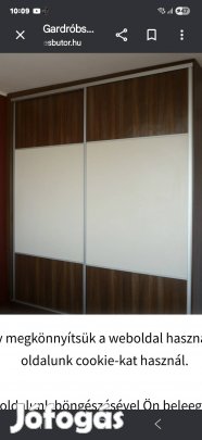 Gardrób szekrény szinte ingyen elvihető