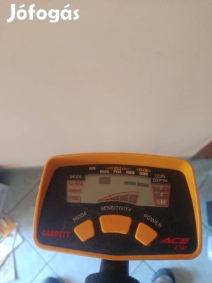 Garett Ace150 fémkereső vizálló fejjel