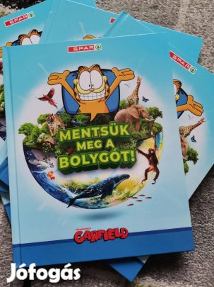 Garfield Mentsük meg a Bolygót! Album. Üres!!! Utolsó darabok 2899 Ft