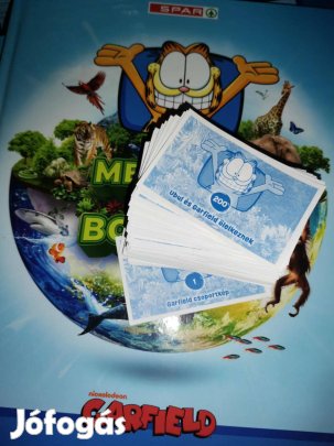 Garfield Mentsük meg a Bolygót! Teljes Album 200 db matricával 15.000