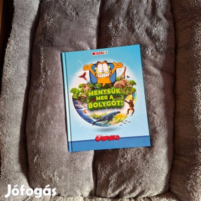 Garfield Mentsük meg a bolygót! matricás album Spar