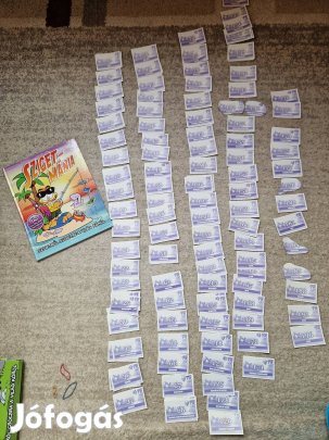 Garfield Sziget mánia matricák!