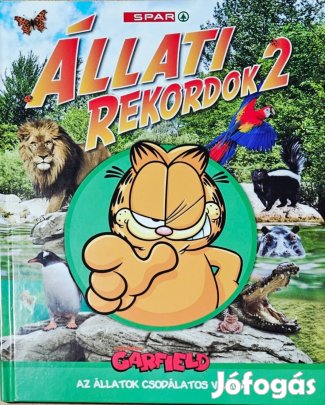 Garfield - Állati rekordok 2 albumhoz matricák eladók