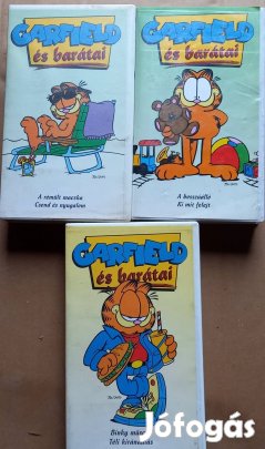 Garfield - rajzfilm vhs 