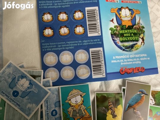 Garfield matrica csomag