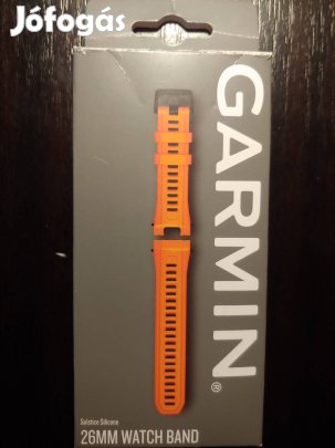 Garmin 26 mm eredeti szilikon óraszíj - narancs