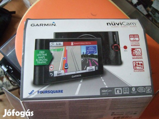Garmin nüvicam LMT-D 6"navigáció ,fedélzeti kamerával!!