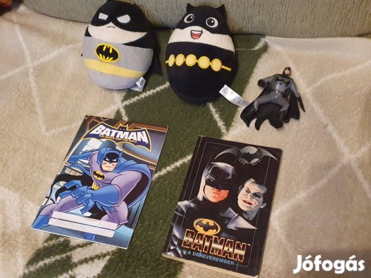 Garoner: Batman, a denevérember, Plüss és figura Batman +füzet
