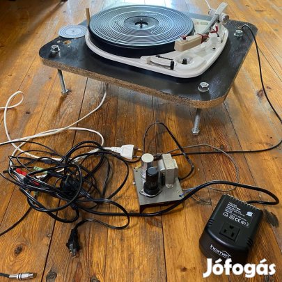 Garrard 4HF és GE csöves preamp eladó