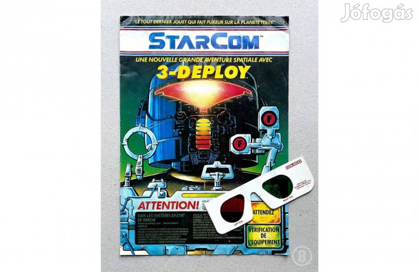 Garry Leach: Starcom 3D képregény - - - (Csak személyesen!)