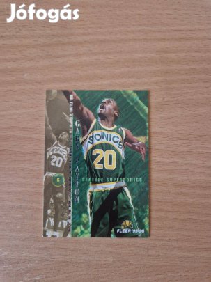 Gary Payton Fleer 1995-96 #180 kosaras kártya