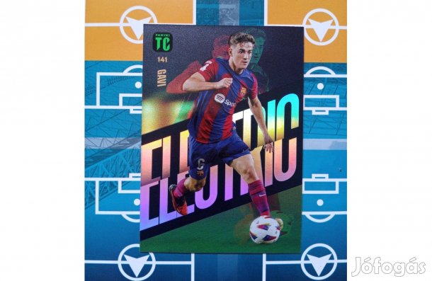 Gavi Electric Panini Top Class 2024 kártya