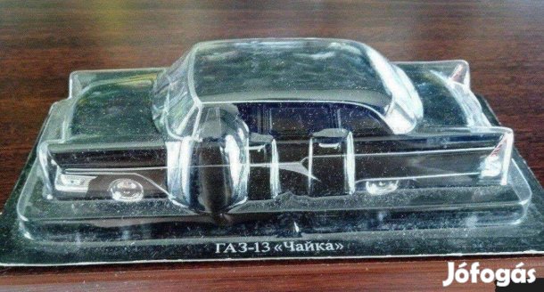 Gaz 13 Csajka fekete kisauto modell 1/43 Eladó