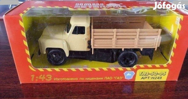 Gaz 52-05 (1975 évi) (Nas Autoprom )kisauto modell 1/43 Eladó