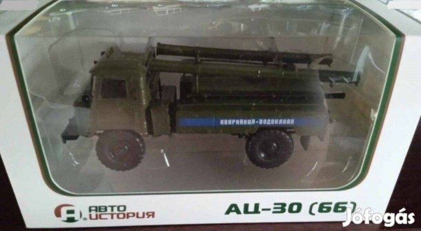 Gaz 66 (ac 30) vizmü "Autoistoria" kisauto modell 1/43 Eladó
