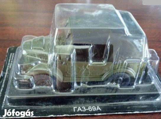 Gaz 69A kisauto modell 1/43 Eladó