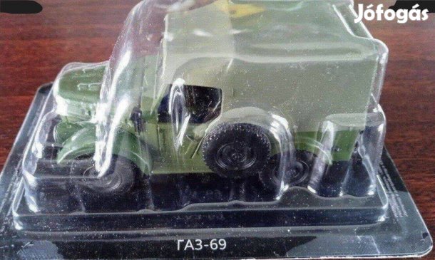 Gaz 69 kisauto modell 1/43 Eladó