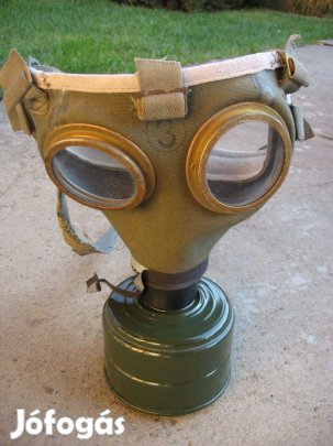 Gáz álarc, vegyi eszköz, hazai