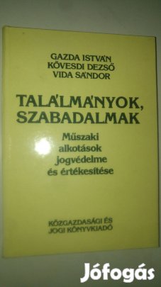 Gazda Kövesdi Vida Találmányok, szabadalmak